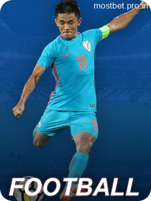 Football betting options available on Mostbet India