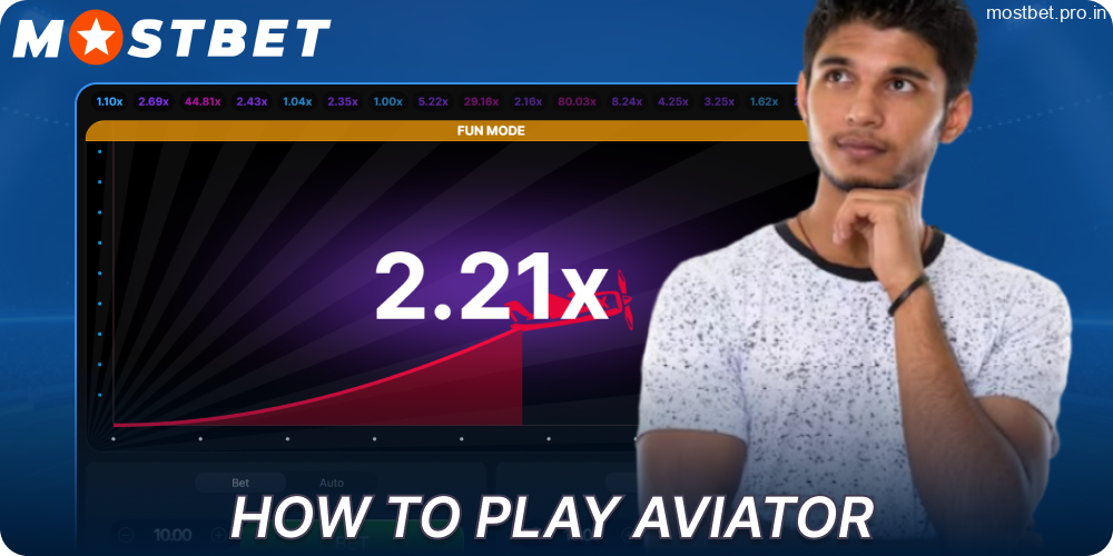 Guide on playing Aviator on Mostbet in India