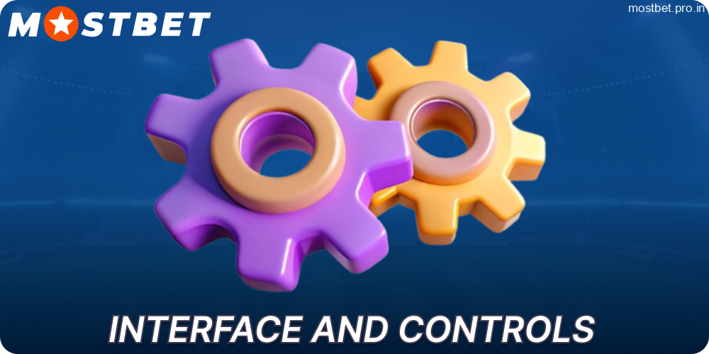 Mostbet casino games interface and controls in India
