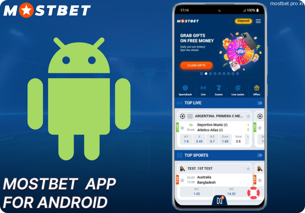 Mostebt Android app available for players from India