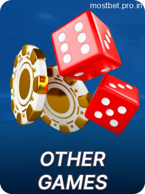 Other live games available on Mostbet for players from India