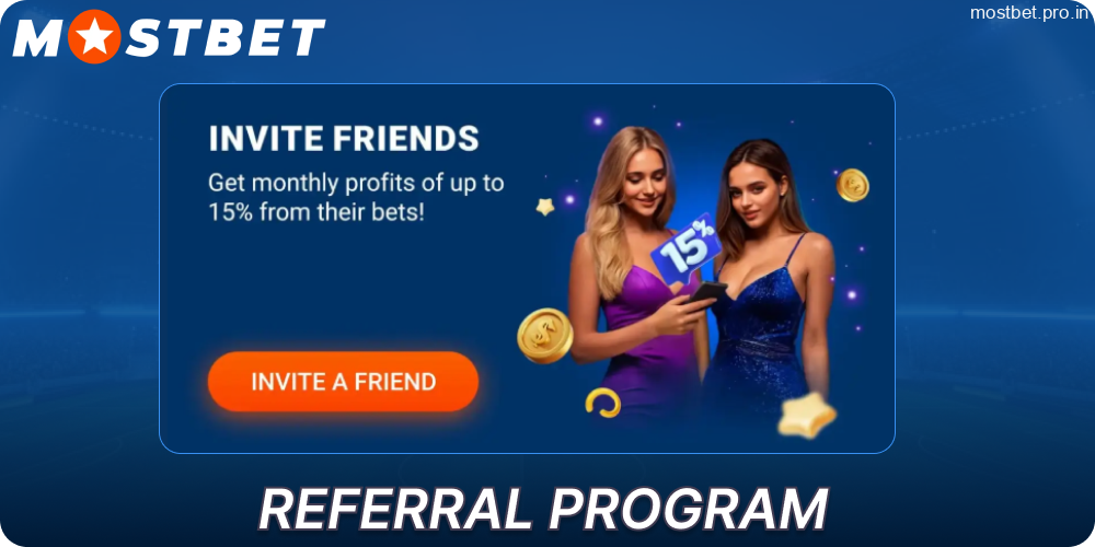 Mostbet referral program available in India