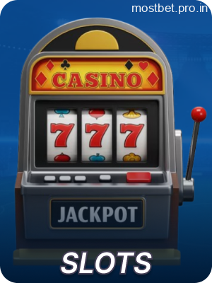 Slot games on the Mostbet app in India